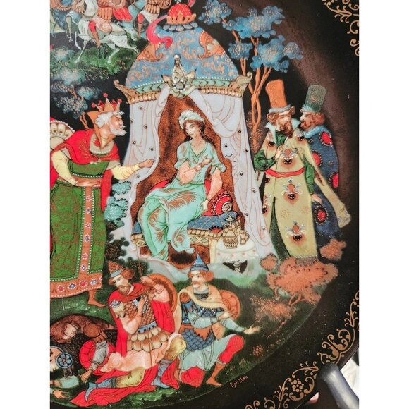 Vintage Set of 12 of Tianex Russian Legends Collector plates 1988-90Bradford - Picture 9 of 16